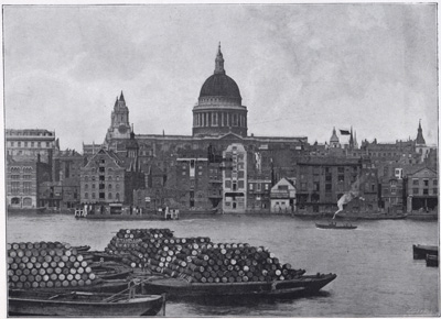 The Thames and St. Paul's, from Bankside